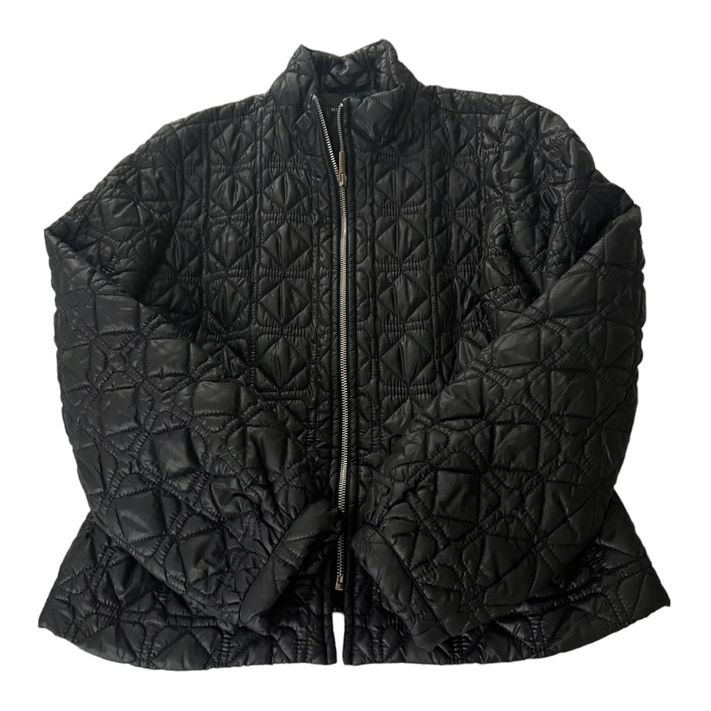 Nine West Fitted Quilted Jacket, Black - Picture 9 of 12